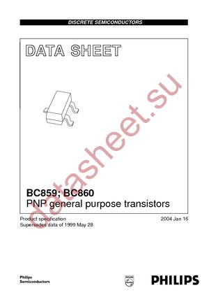 BC859B T/R datasheet  